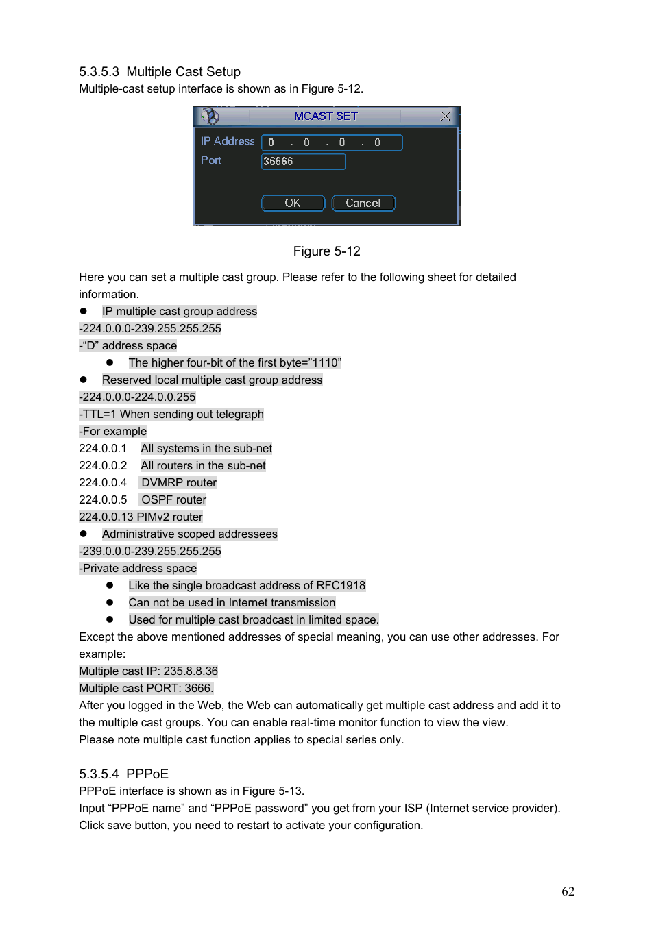 IC Realtime Specialty: 4-CH Mobile DVR User Manual | Page 62 / 137