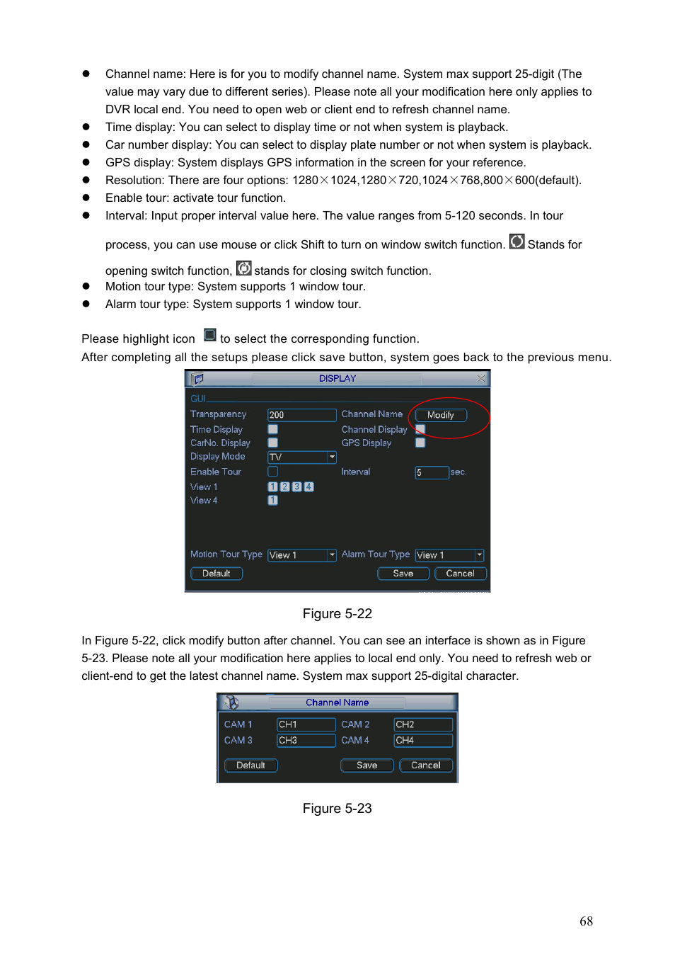 IC Realtime Specialty: 4-CH Mobile DVR User Manual | Page 68 / 137