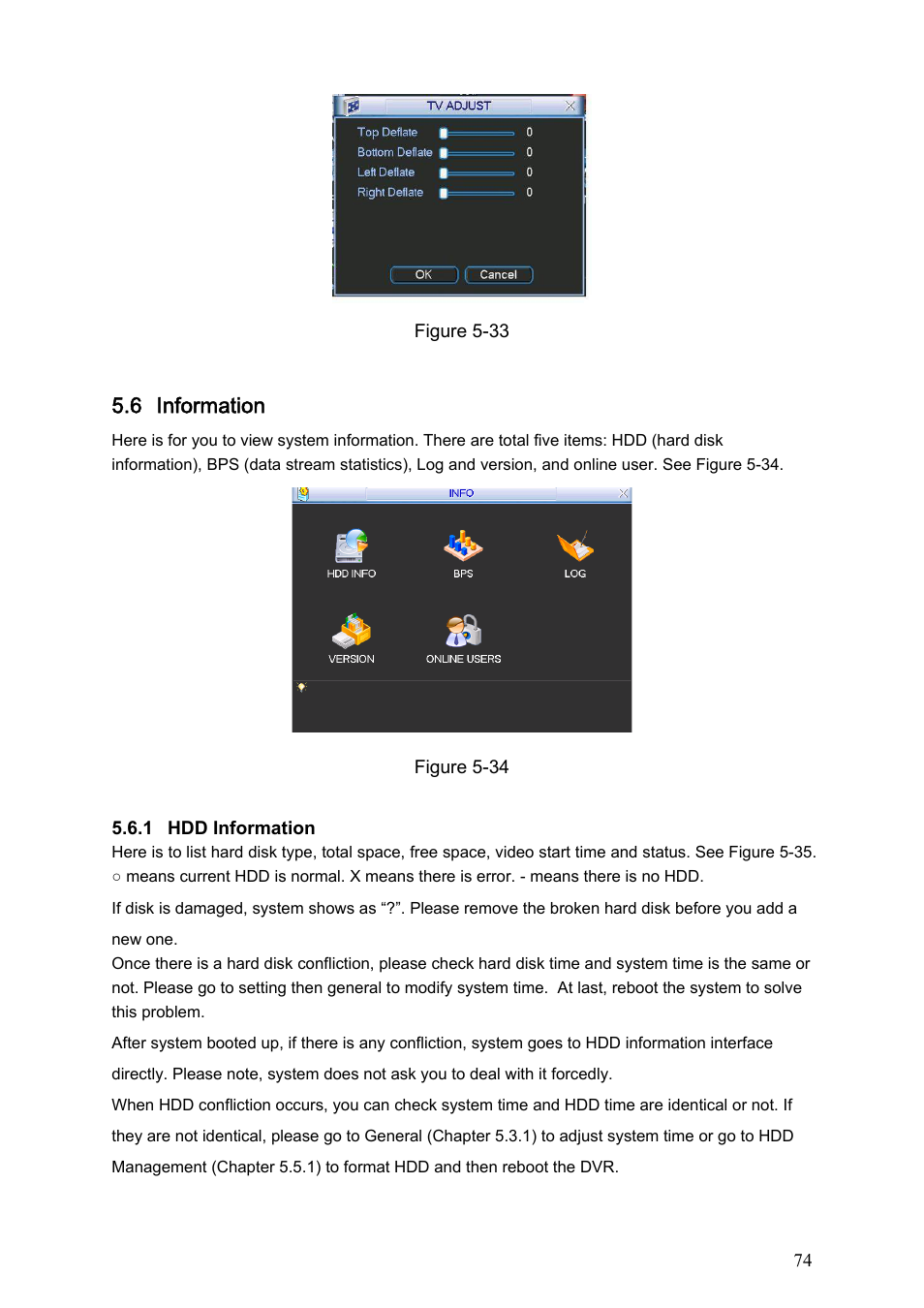 6 information | IC Realtime Specialty: 4-CH Mobile DVR User Manual | Page 74 / 137