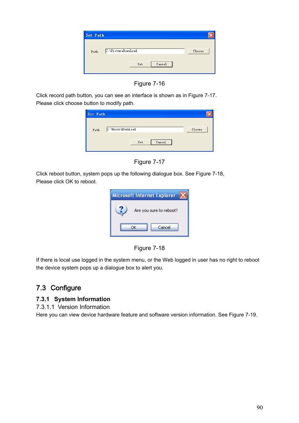 3 configure | IC Realtime Specialty: 4-CH Mobile DVR User Manual | Page 90 / 137