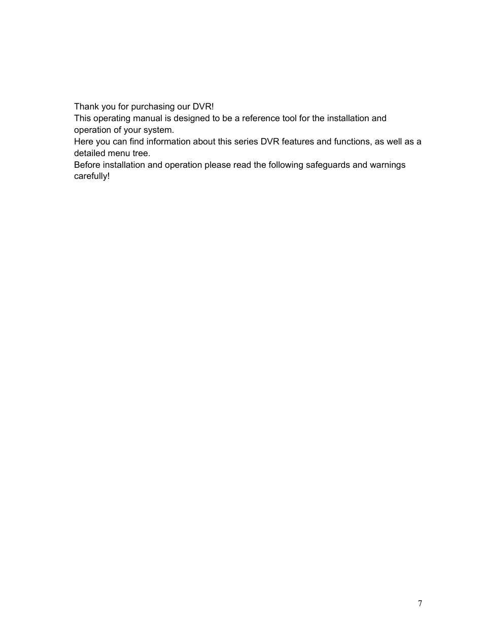 Welcome | IC Realtime Specialty: Interrogator DVR - a DVR for law enforcement User Manual | Page 7 / 136