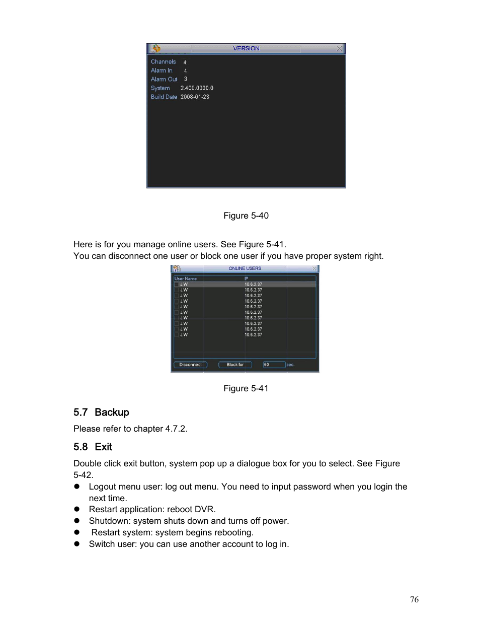 IC Realtime Specialty: Interrogator DVR - a DVR for law enforcement User Manual | Page 76 / 136