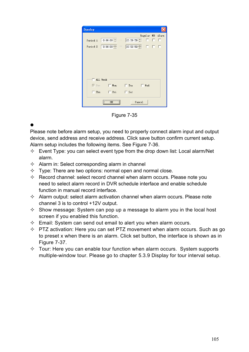 IC Realtime Specialty: 4-CH H.264E CUBE REAL-TIME DVR with BUILT-IN 5.6 LCD User Manual | Page 105 / 134
