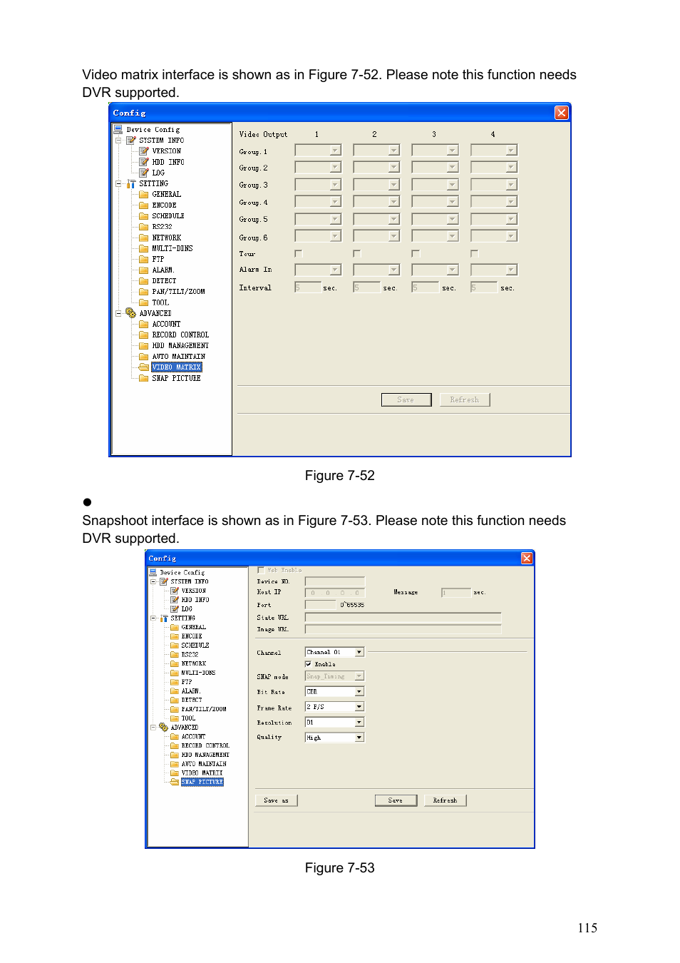 IC Realtime Specialty: 4-CH H.264E CUBE REAL-TIME DVR with BUILT-IN 5.6 LCD User Manual | Page 115 / 134