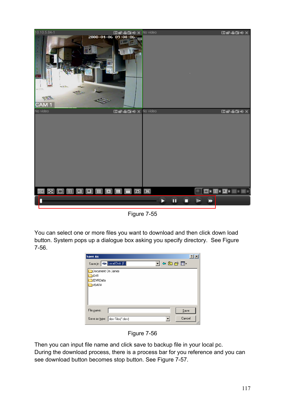 1 download, Download | IC Realtime Specialty: 4-CH H.264E CUBE REAL-TIME DVR with BUILT-IN 5.6 LCD User Manual | Page 117 / 134