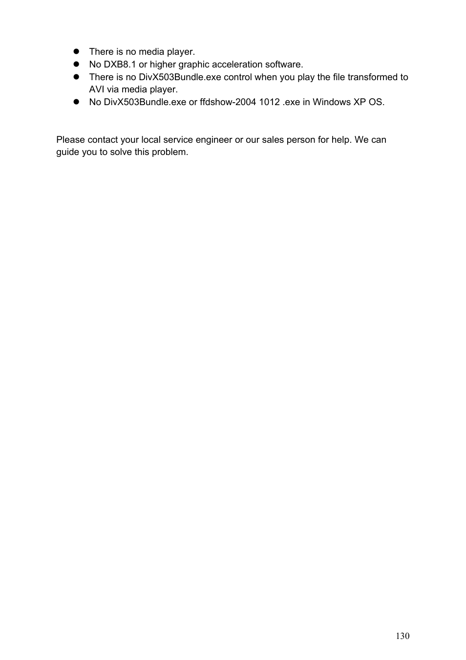 IC Realtime Specialty: 4-CH H.264E CUBE REAL-TIME DVR with BUILT-IN 5.6 LCD User Manual | Page 130 / 134