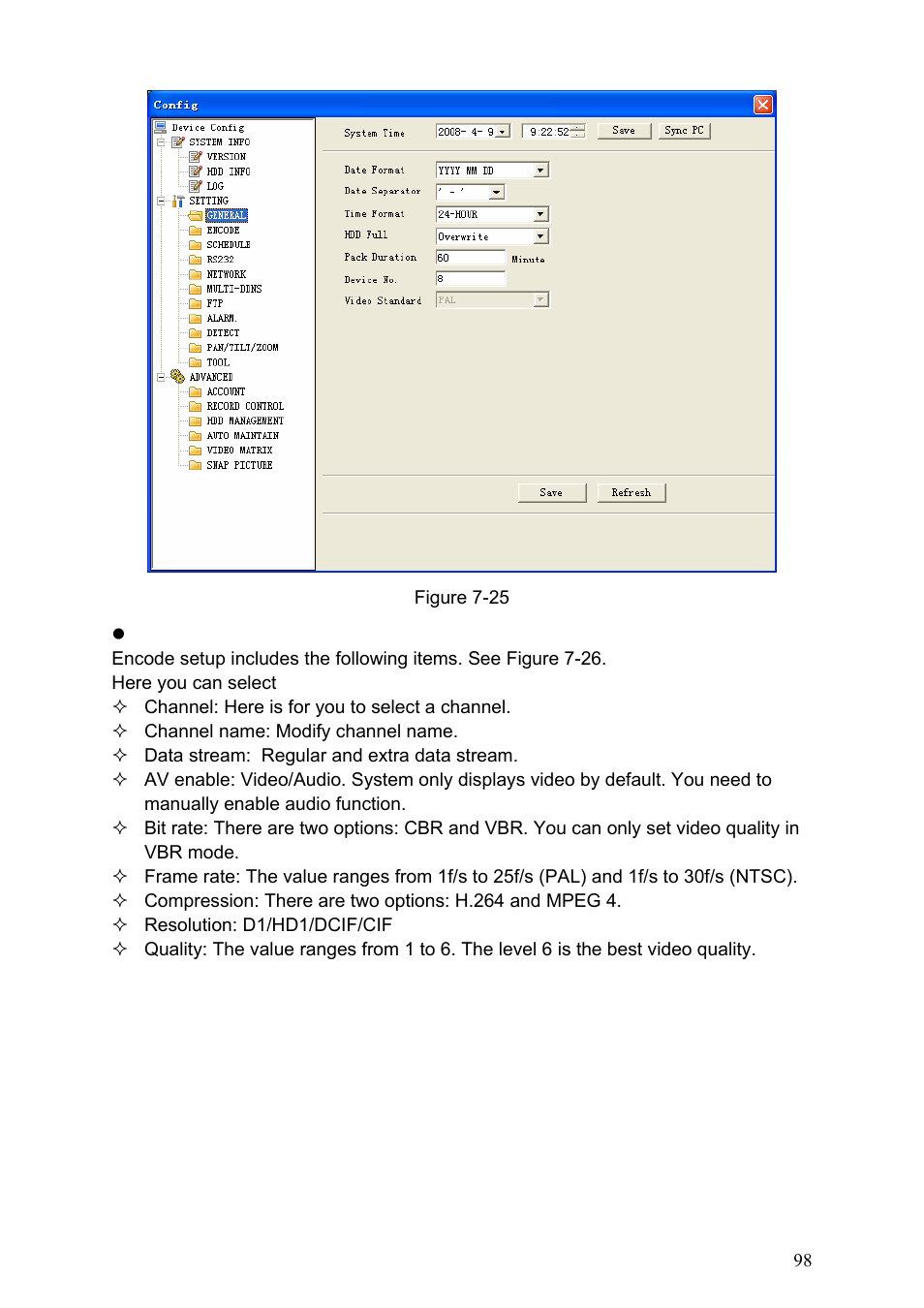 IC Realtime Specialty: 4-CH H.264E CUBE REAL-TIME DVR with BUILT-IN 5.6 LCD User Manual | Page 98 / 134