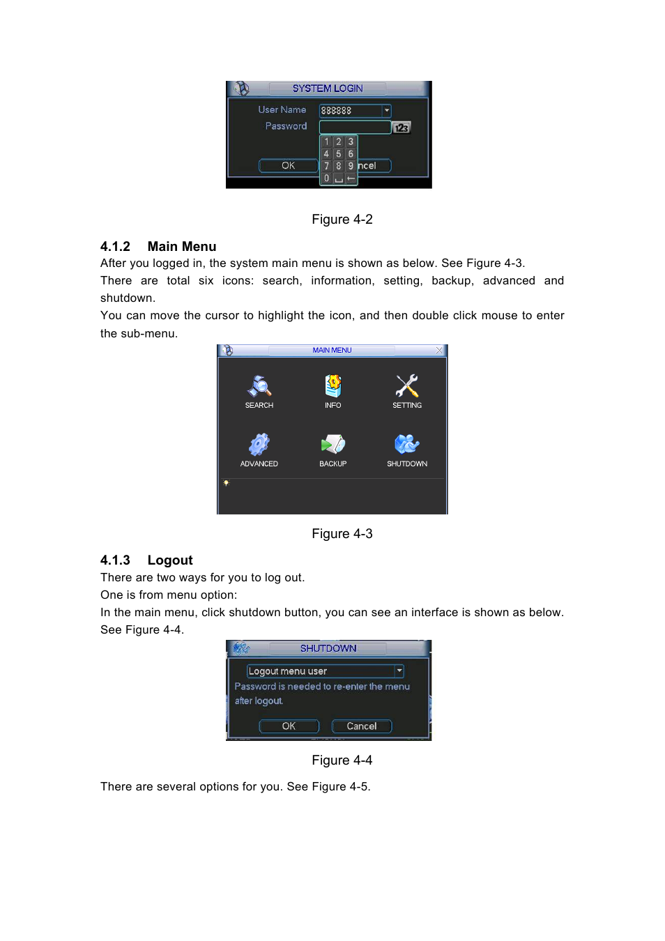 IC Realtime H.264E Hybrid DVRs 4/8/16-CH Analog + 4/8/16-CH IP User Manual | Page 36 / 174