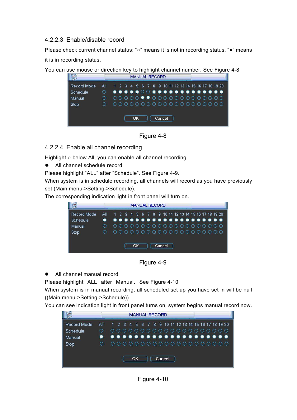 IC Realtime H.264E Hybrid DVRs 4/8/16-CH Analog + 4/8/16-CH IP User Manual | Page 39 / 174