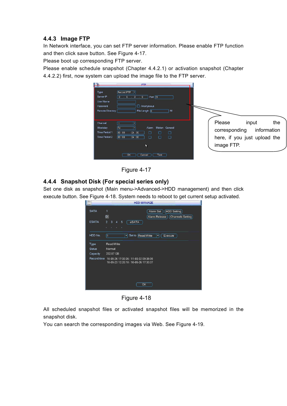 IC Realtime H.264E Hybrid DVRs 4/8/16-CH Analog + 4/8/16-CH IP User Manual | Page 47 / 174