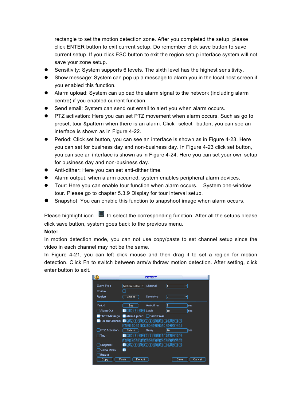 IC Realtime H.264E Hybrid DVRs 4/8/16-CH Analog + 4/8/16-CH IP User Manual | Page 49 / 174