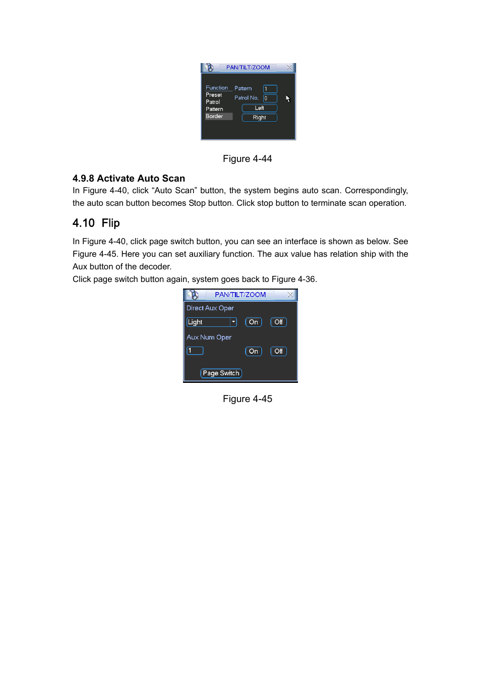 10 flip | IC Realtime H.264E Hybrid DVRs 4/8/16-CH Analog + 4/8/16-CH IP User Manual | Page 61 / 174