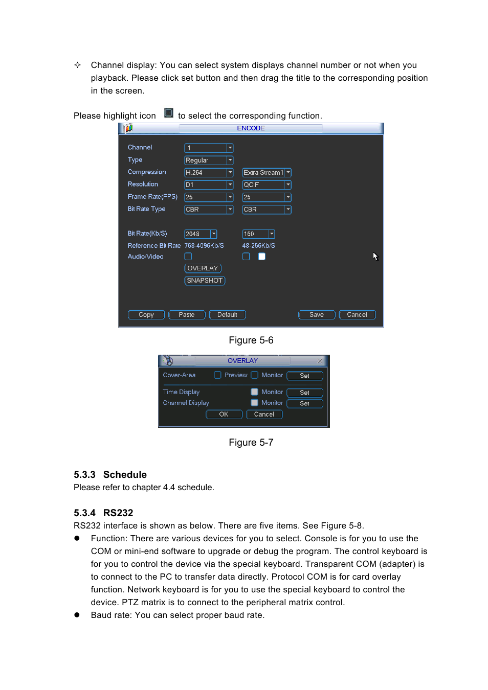 IC Realtime H.264E Hybrid DVRs 4/8/16-CH Analog + 4/8/16-CH IP User Manual | Page 66 / 174