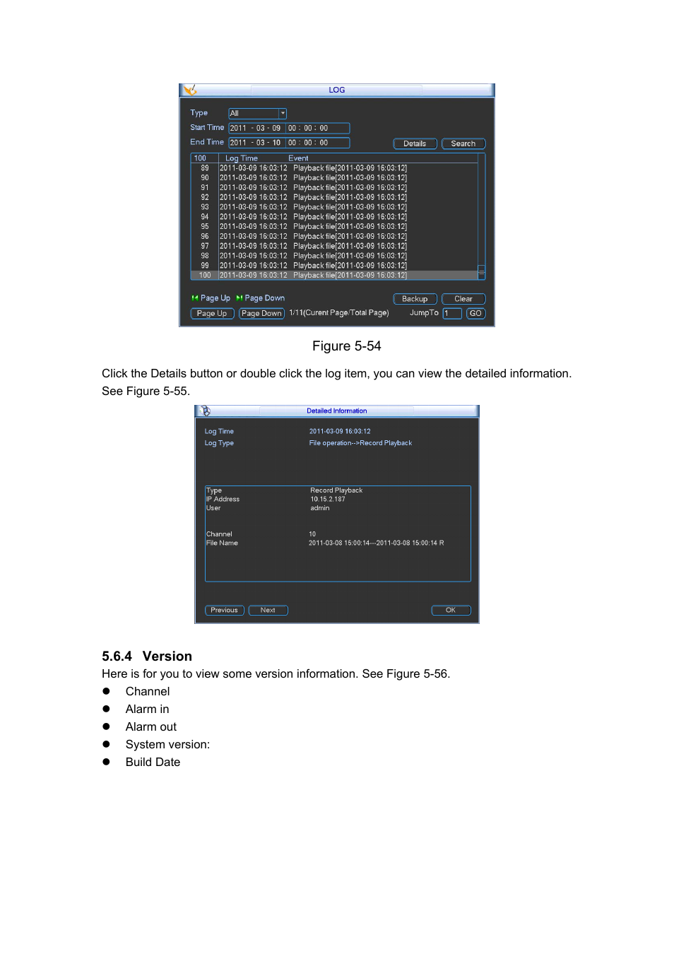 IC Realtime H.264E Hybrid DVRs 4/8/16-CH Analog + 4/8/16-CH IP User Manual | Page 95 / 174