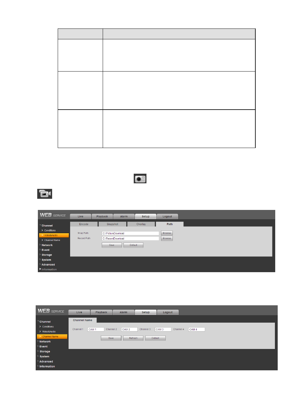IC Realtime 4/8 All Channel 720P Mini 1U HD-AVS DVR User Manual | Page 114 / 173