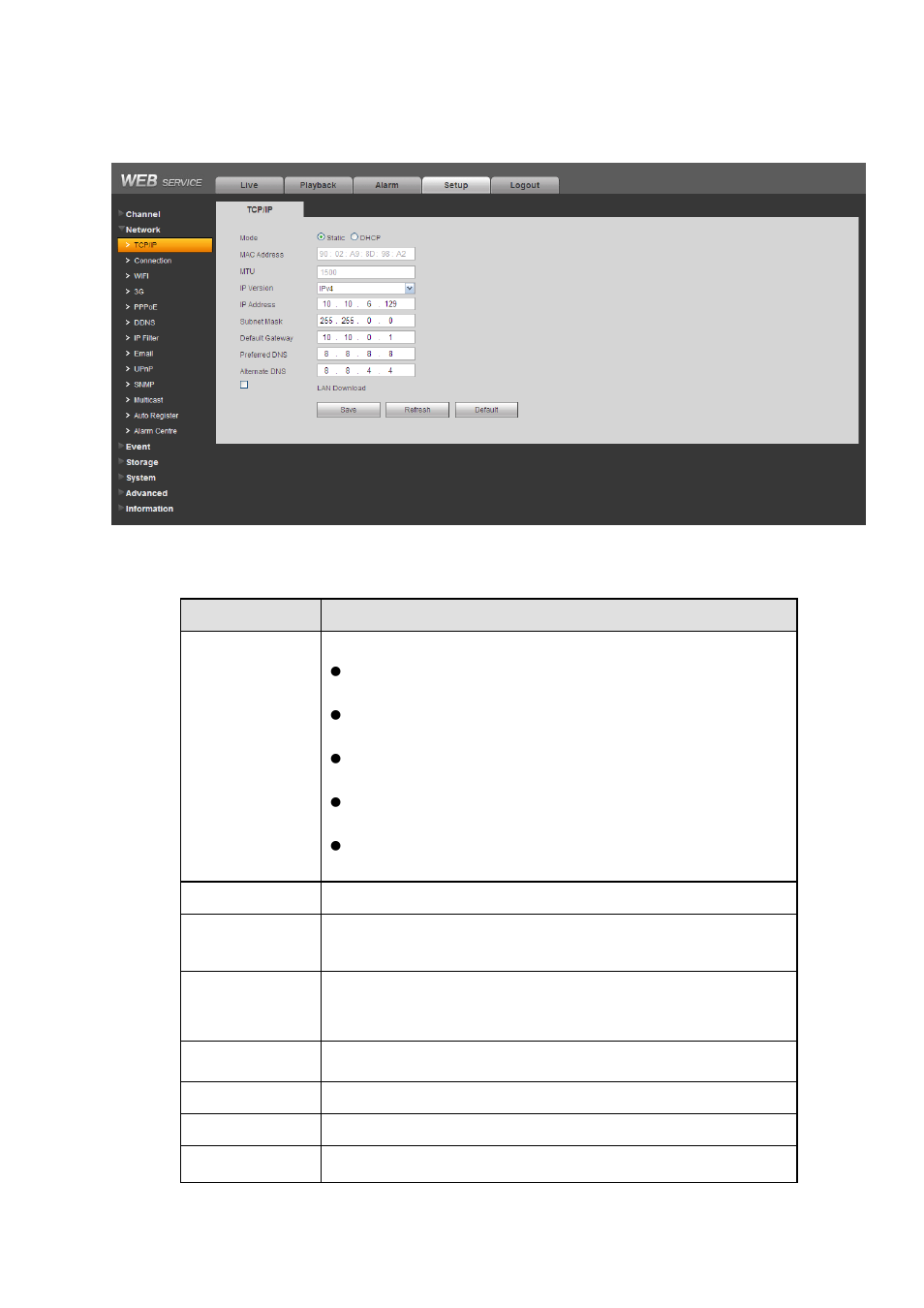 Network | IC Realtime 4/8 All Channel 720P Mini 1U HD-AVS DVR User Manual | Page 115 / 173