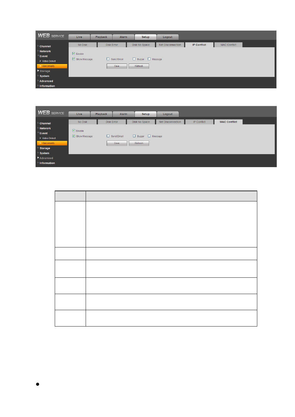 Storage | IC Realtime 4/8 All Channel 720P Mini 1U HD-AVS DVR User Manual | Page 135 / 173