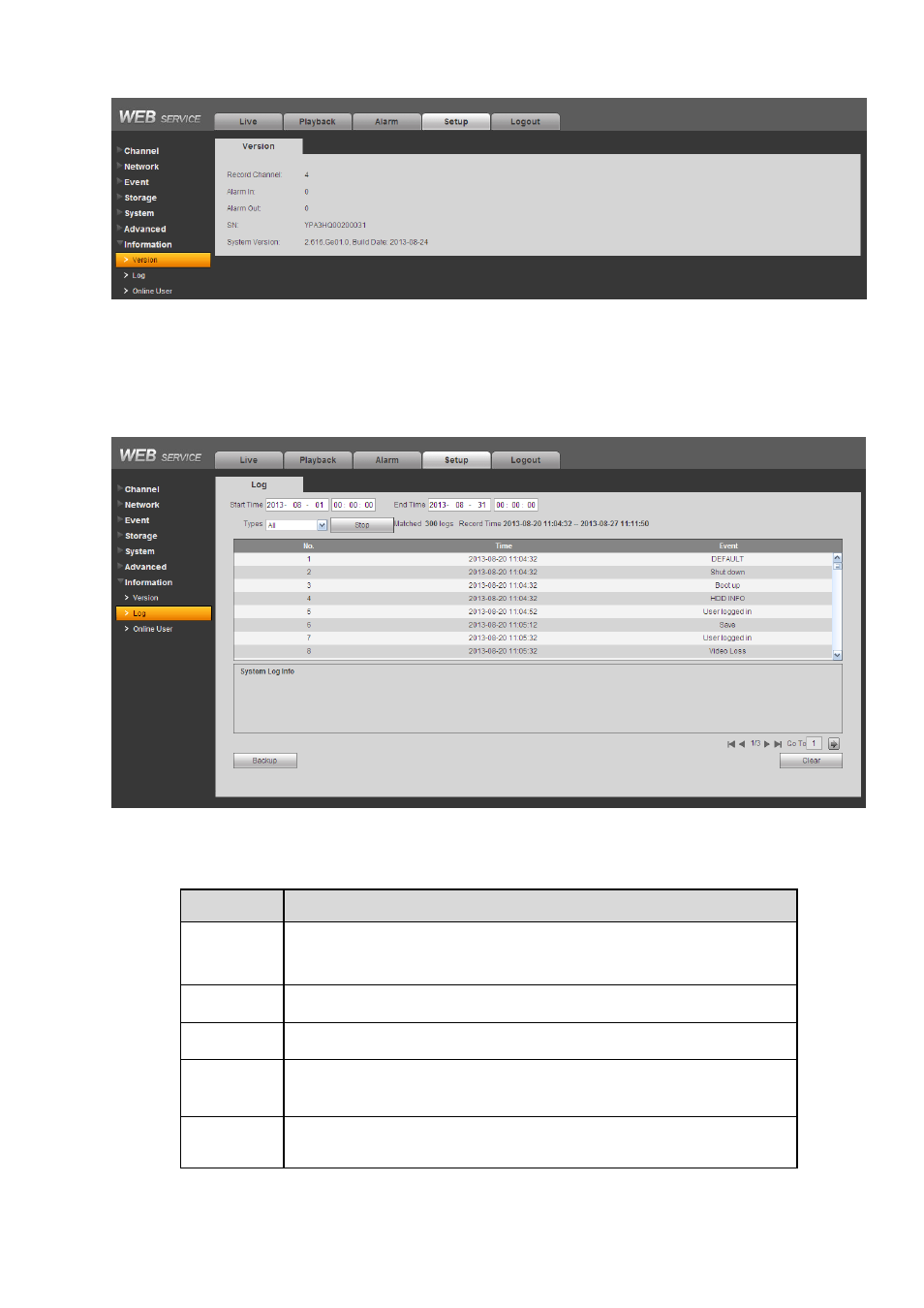 IC Realtime 4/8 All Channel 720P Mini 1U HD-AVS DVR User Manual | Page 151 / 173