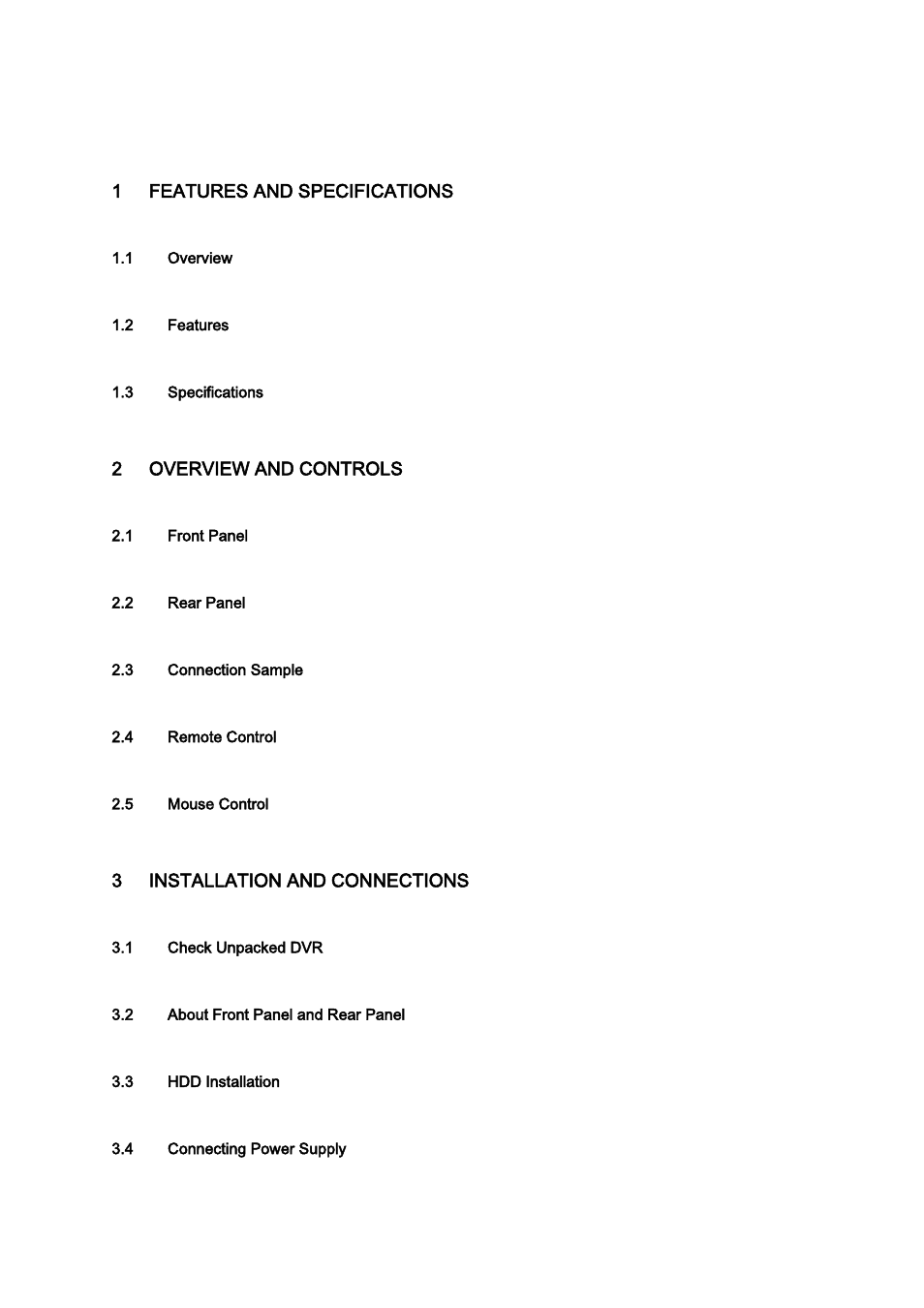 IC Realtime 4/8 All Channel 720P Mini 1U HD-AVS DVR User Manual | Page 2 / 173