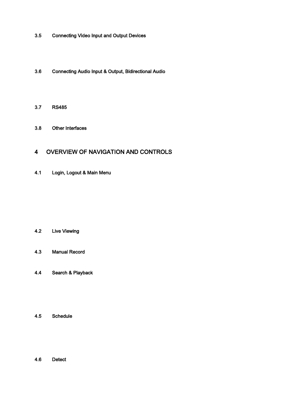 IC Realtime 4/8 All Channel 720P Mini 1U HD-AVS DVR User Manual | Page 3 / 173