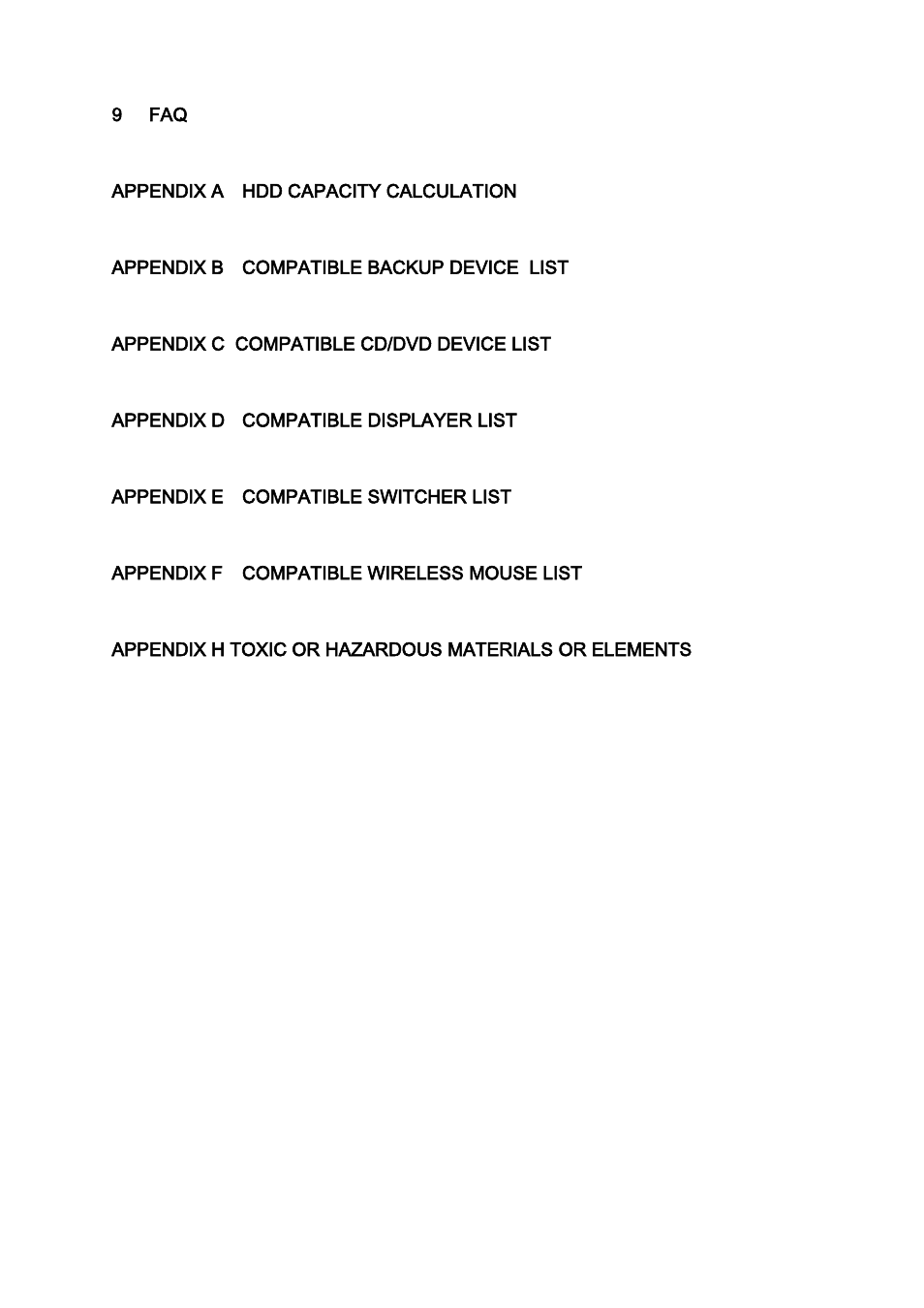 IC Realtime 4/8 All Channel 720P Mini 1U HD-AVS DVR User Manual | Page 7 / 173