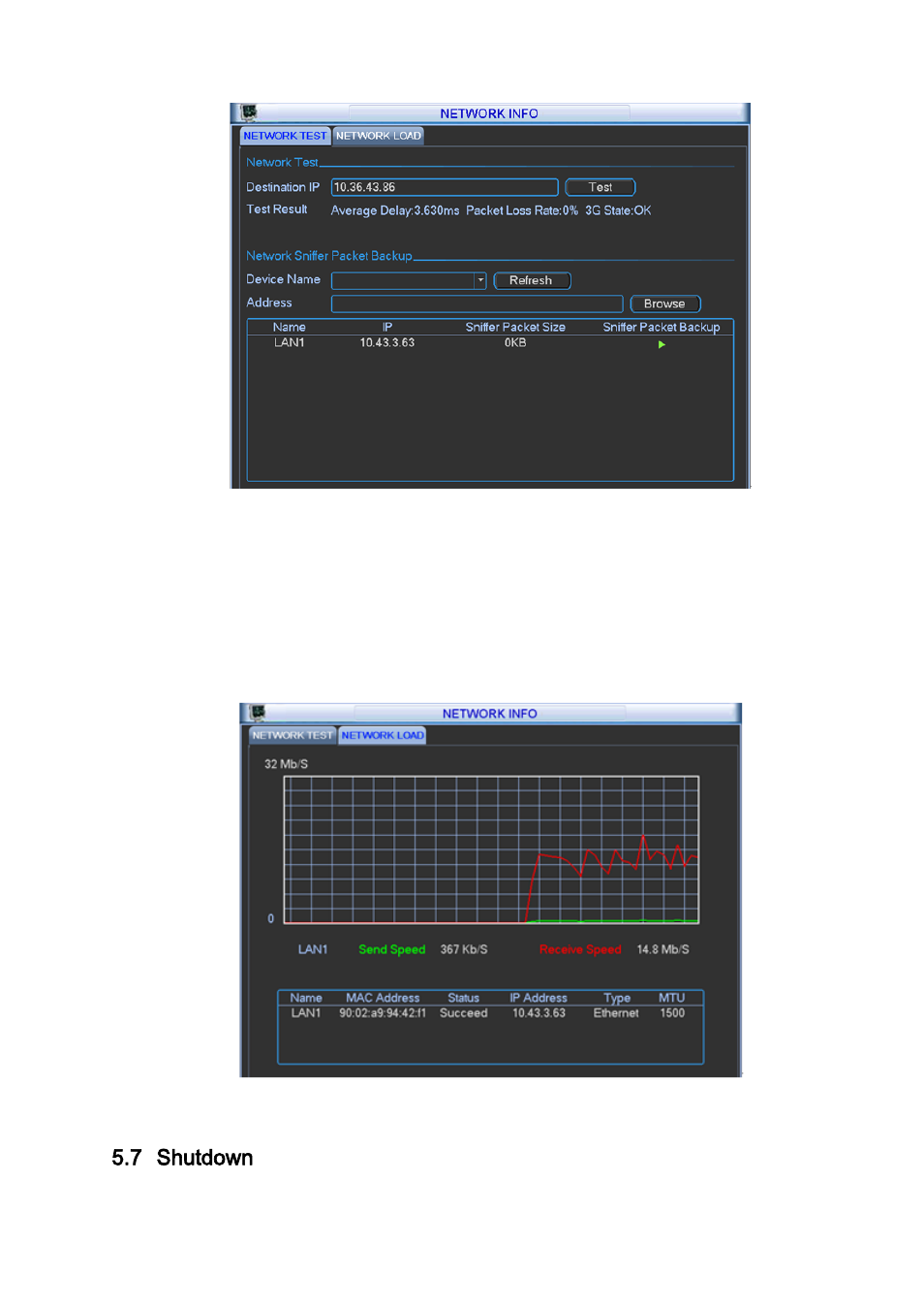 Shutdown, 7 shutdown | IC Realtime 4/8 All Channel 720P Mini 1U HD-AVS DVR User Manual | Page 97 / 173
