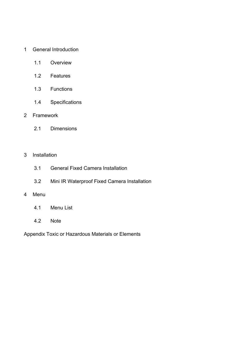 IC Realtime 2 Megapixel 1080P Weather-proof IR HD-AVS Camera User Manual | Page 2 / 16