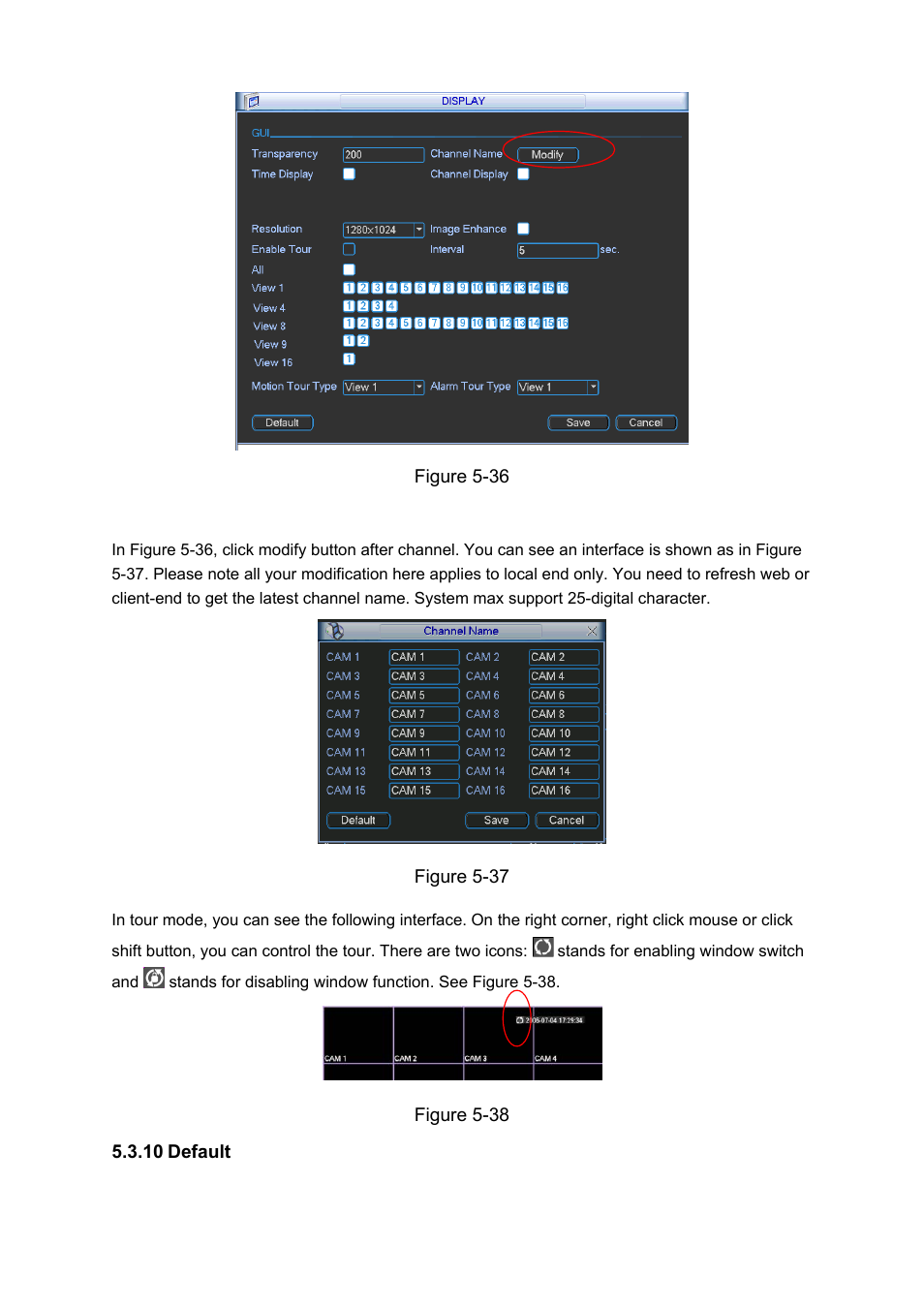 IC Realtime 4/8 H.264E HD SDI High Definition DVR User Manual | Page 140 / 234