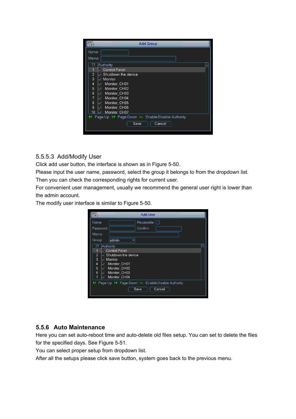 IC Realtime 4/8 H.264E HD SDI High Definition DVR User Manual | Page 148 / 234