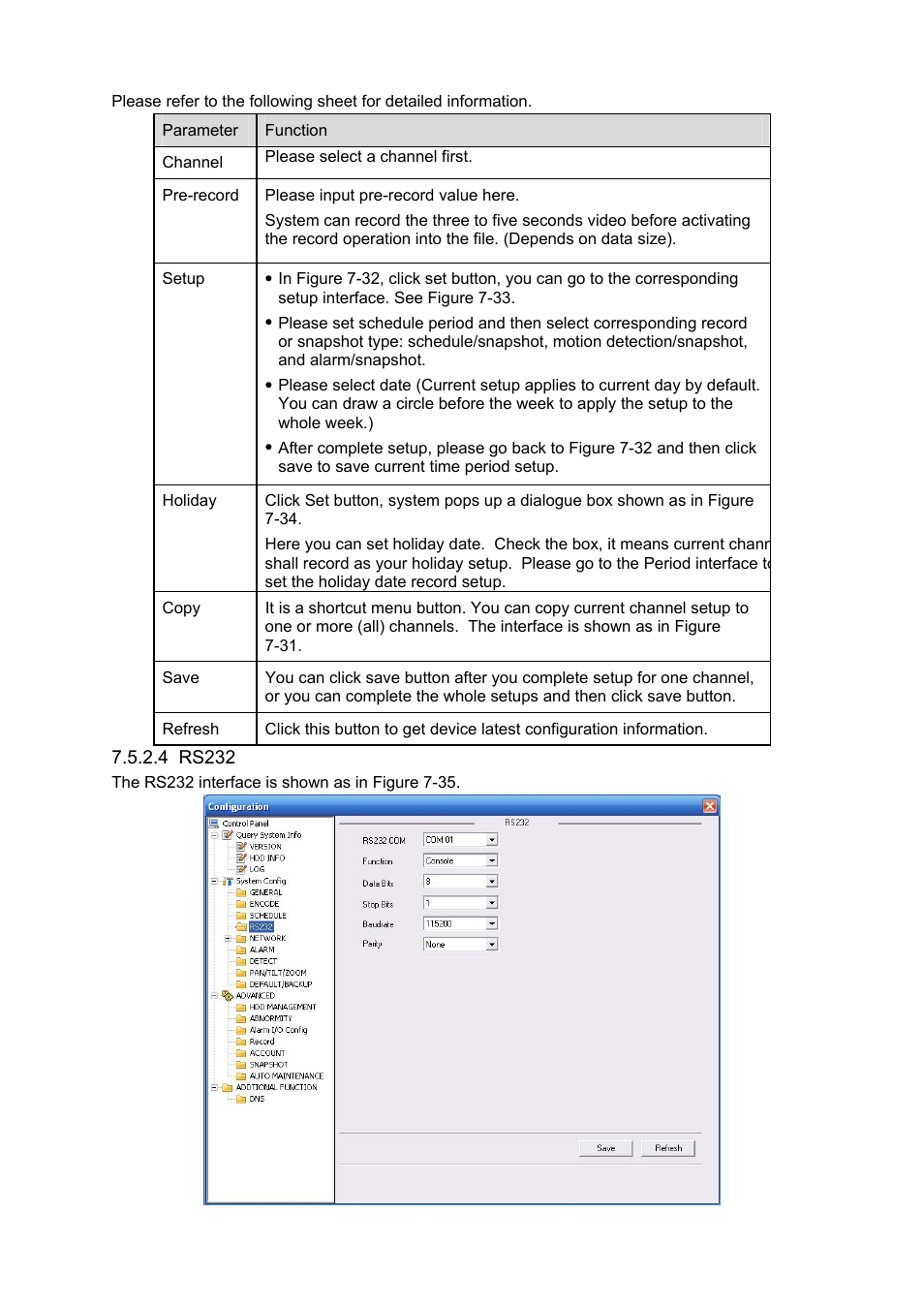 4 rs232 | IC Realtime 4/8 H.264E HD SDI High Definition DVR User Manual | Page 182 / 234