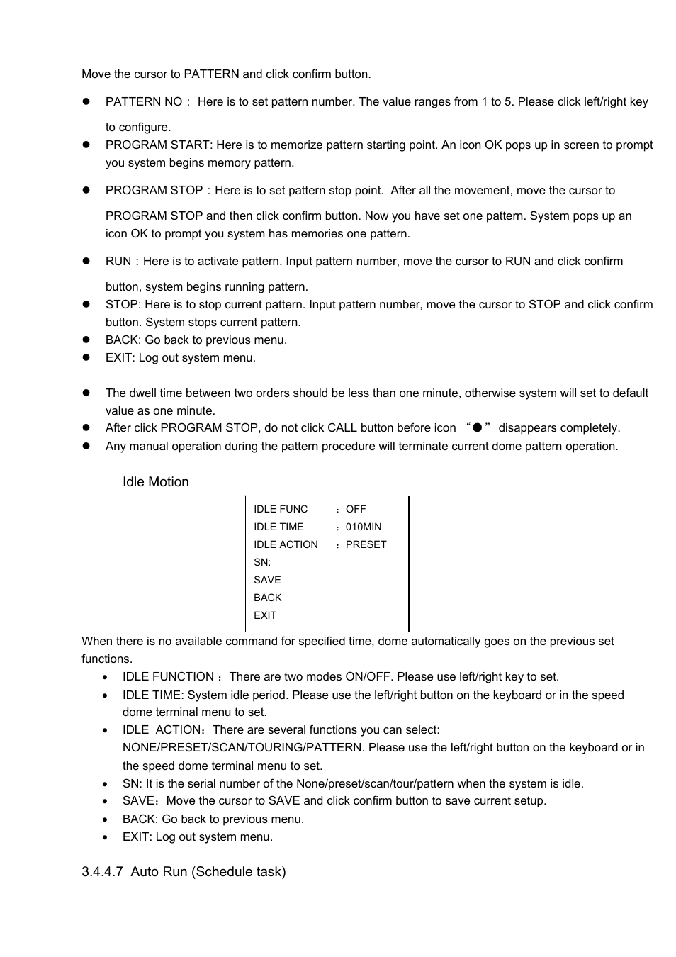 IC Realtime 1080P (Full HD over coax) HD-SDI / HDcctv 20x Optical PTZ User Manual | Page 25 / 37