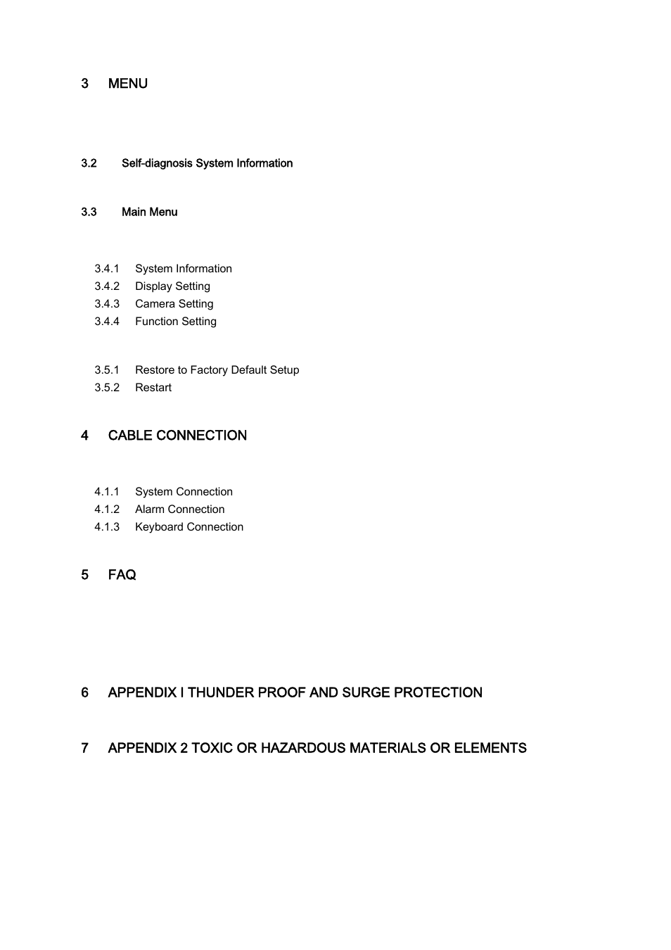 IC Realtime 1080P (Full HD over coax) HD-SDI / HDcctv 20x Optical PTZ User Manual | Page 3 / 37
