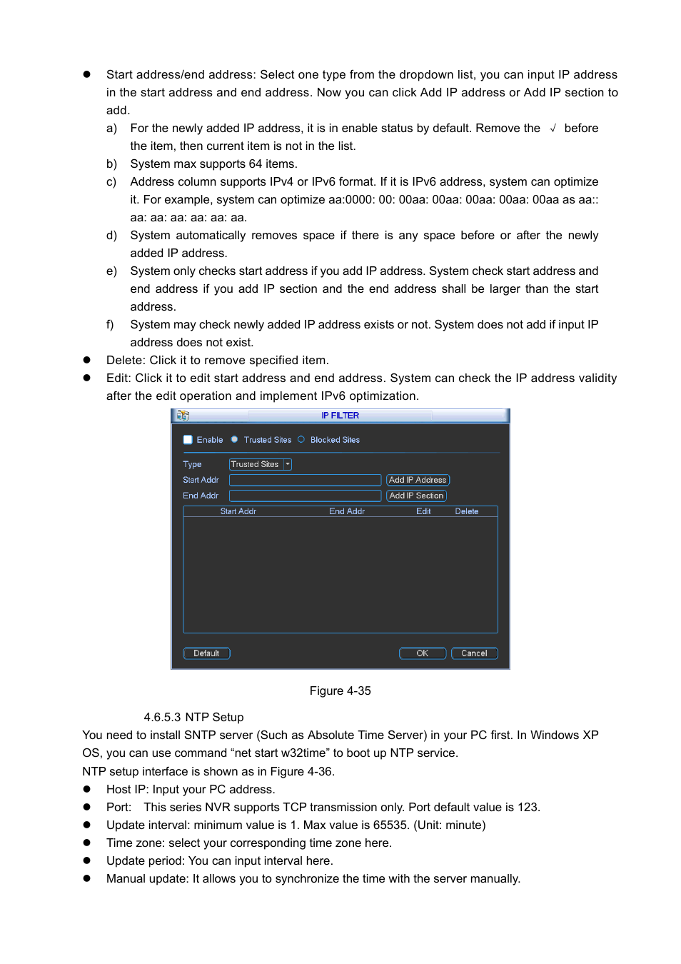 IC Realtime 8/16/32 Channel 1.5U 8/16 PoE Network Video Recorder User Manual | Page 45 / 151