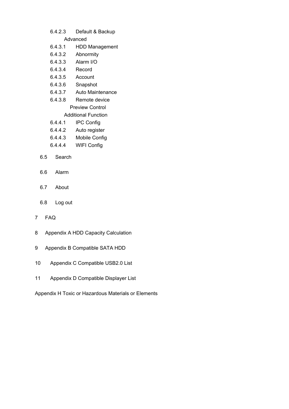 IC Realtime 8/16/32 Channel 1.5U 8/16 PoE Network Video Recorder User Manual | Page 5 / 151