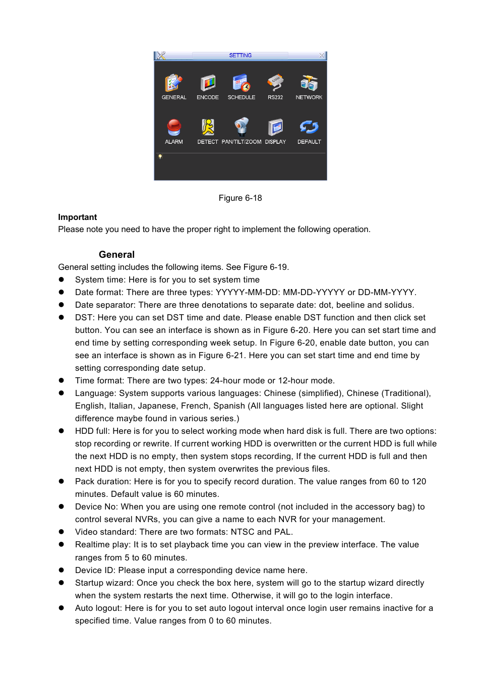 IC Realtime 4/8/16/32 Channel 2U Network Video Recorder User Manual | Page 46 / 161