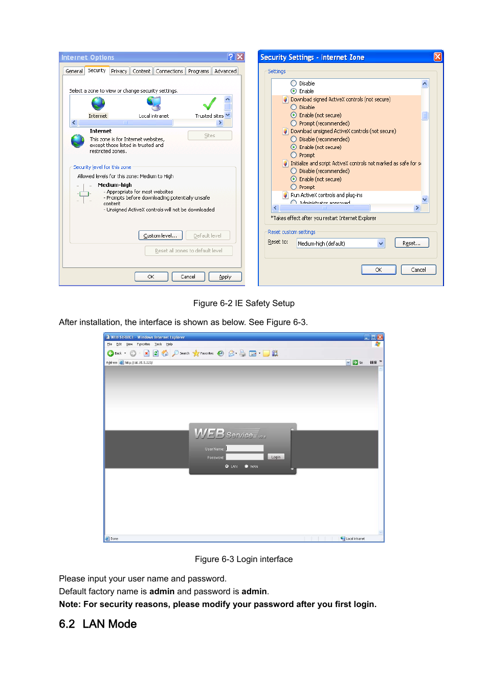 2 lan mode | IC Realtime 4/8/16/32 Channel 1U PoE Network Video Recorder User Manual | Page 101 / 164