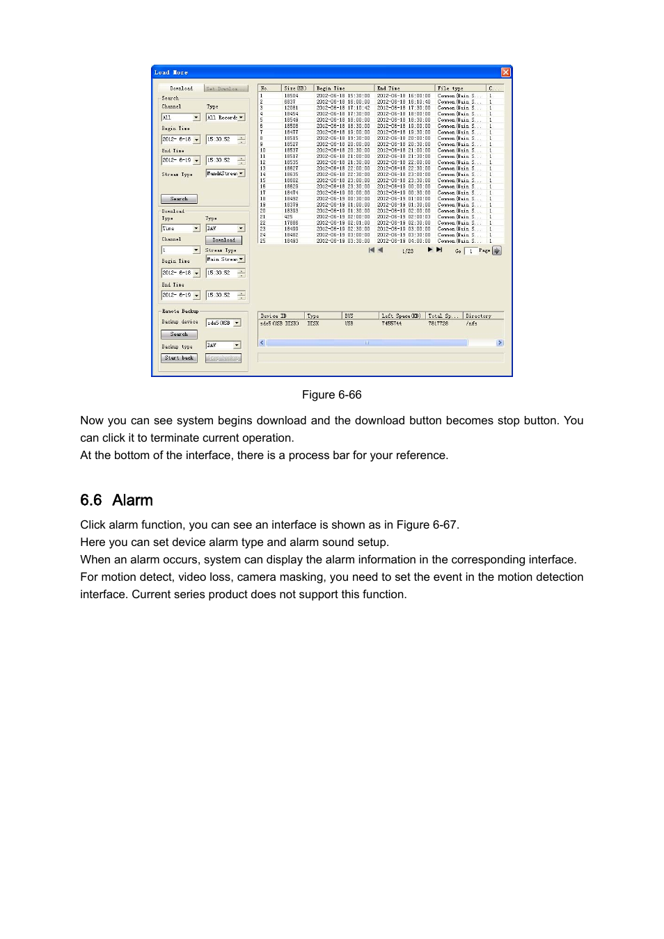 6 alarm | IC Realtime 4/8/16/32 Channel 1U PoE Network Video Recorder User Manual | Page 147 / 164