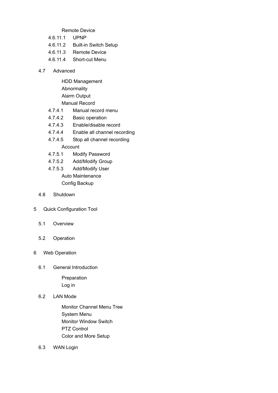 IC Realtime 4/8/16/32 Channel 1U PoE Network Video Recorder User Manual | Page 4 / 164