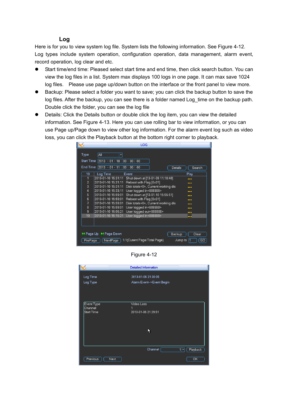 IC Realtime 4/8/16/32 Channel 1U PoE Network Video Recorder User Manual | Page 43 / 164