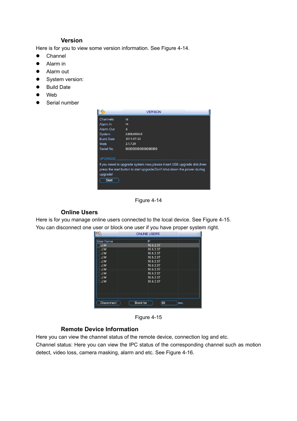 IC Realtime 4/8/16/32 Channel 1U PoE Network Video Recorder User Manual | Page 44 / 164