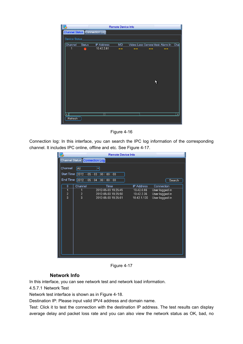 IC Realtime 4/8/16/32 Channel 1U PoE Network Video Recorder User Manual | Page 45 / 164