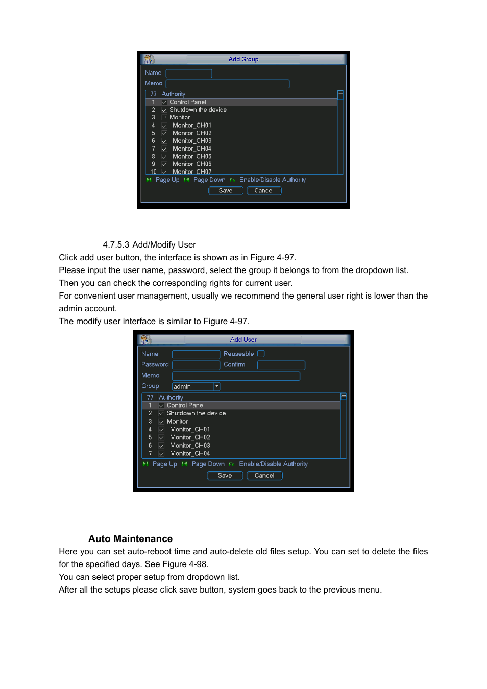 IC Realtime 4/8/16/32 Channel 1U PoE Network Video Recorder User Manual | Page 93 / 164