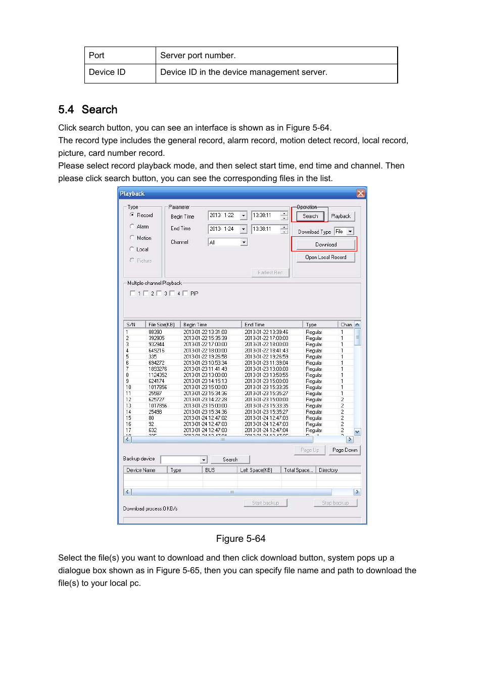 4 search | IC Realtime 4 Channel Forensic Network Video Recorder User Manual | Page 141 / 169