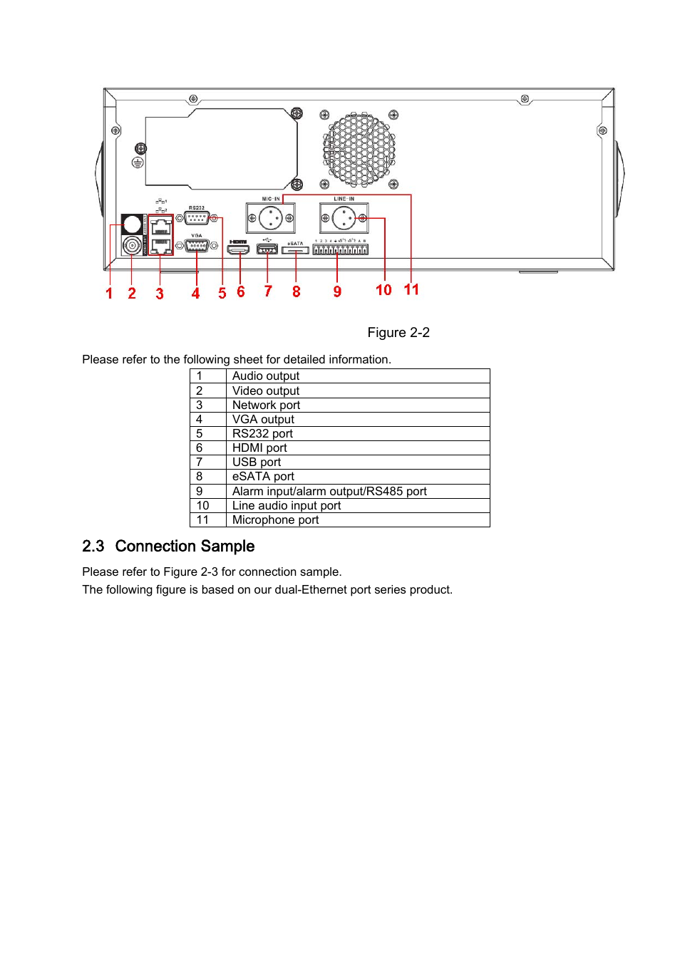 3 connection sample | IC Realtime 4 Channel Forensic Network Video Recorder User Manual | Page 16 / 169
