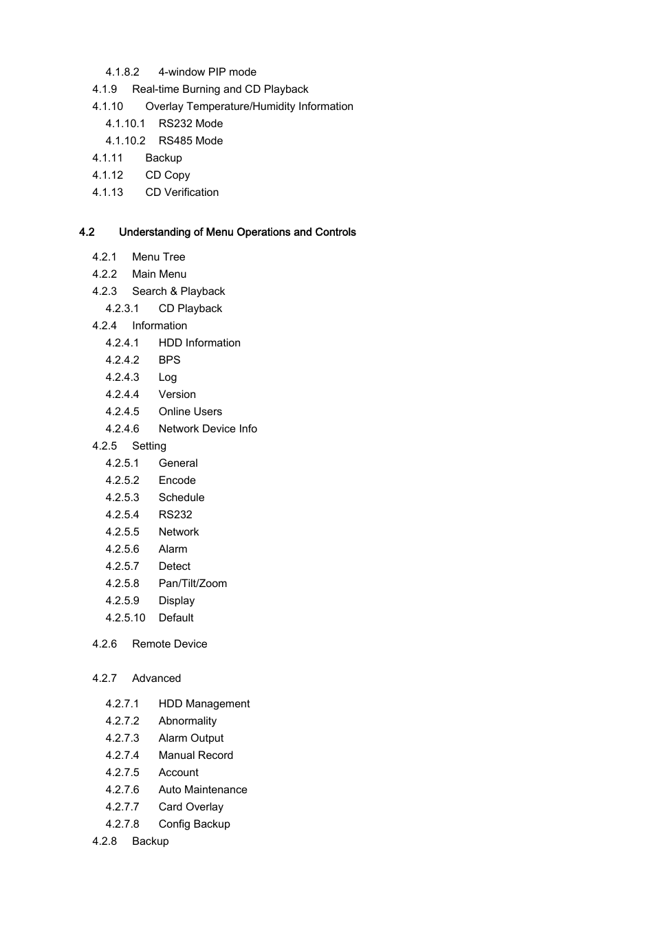 IC Realtime 4 Channel Forensic Network Video Recorder User Manual | Page 4 / 169