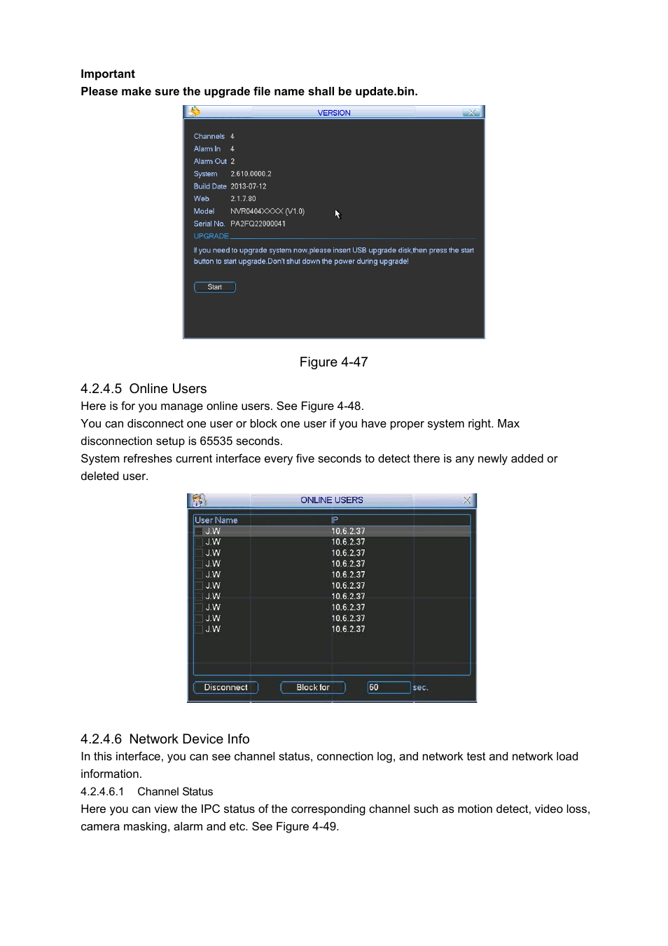 IC Realtime 4 Channel Forensic Network Video Recorder User Manual | Page 56 / 169