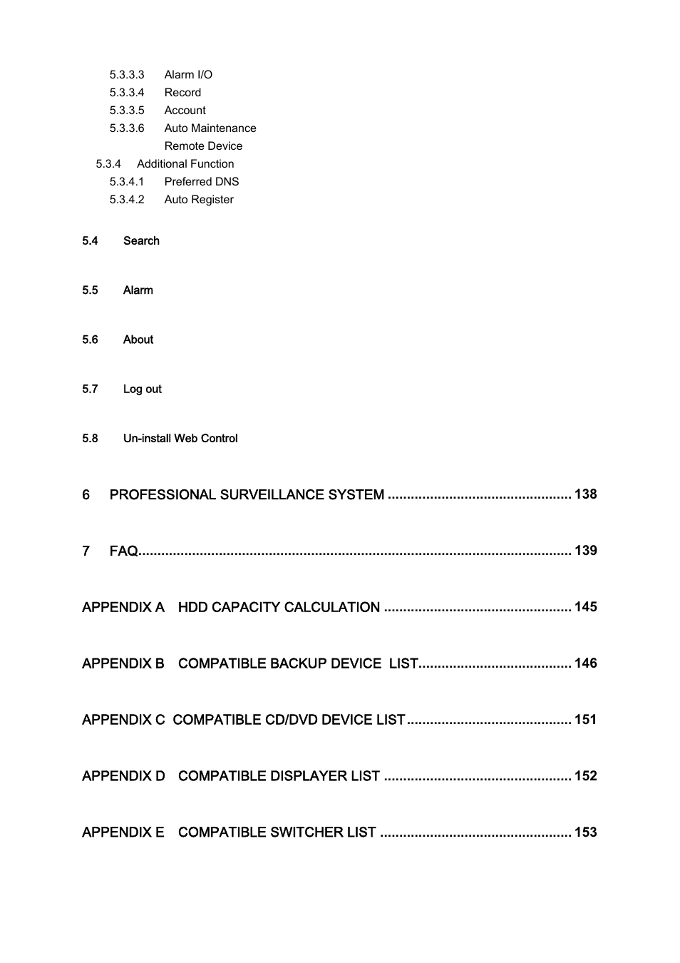 IC Realtime 4 Channel Forensic Network Video Recorder User Manual | Page 6 / 169