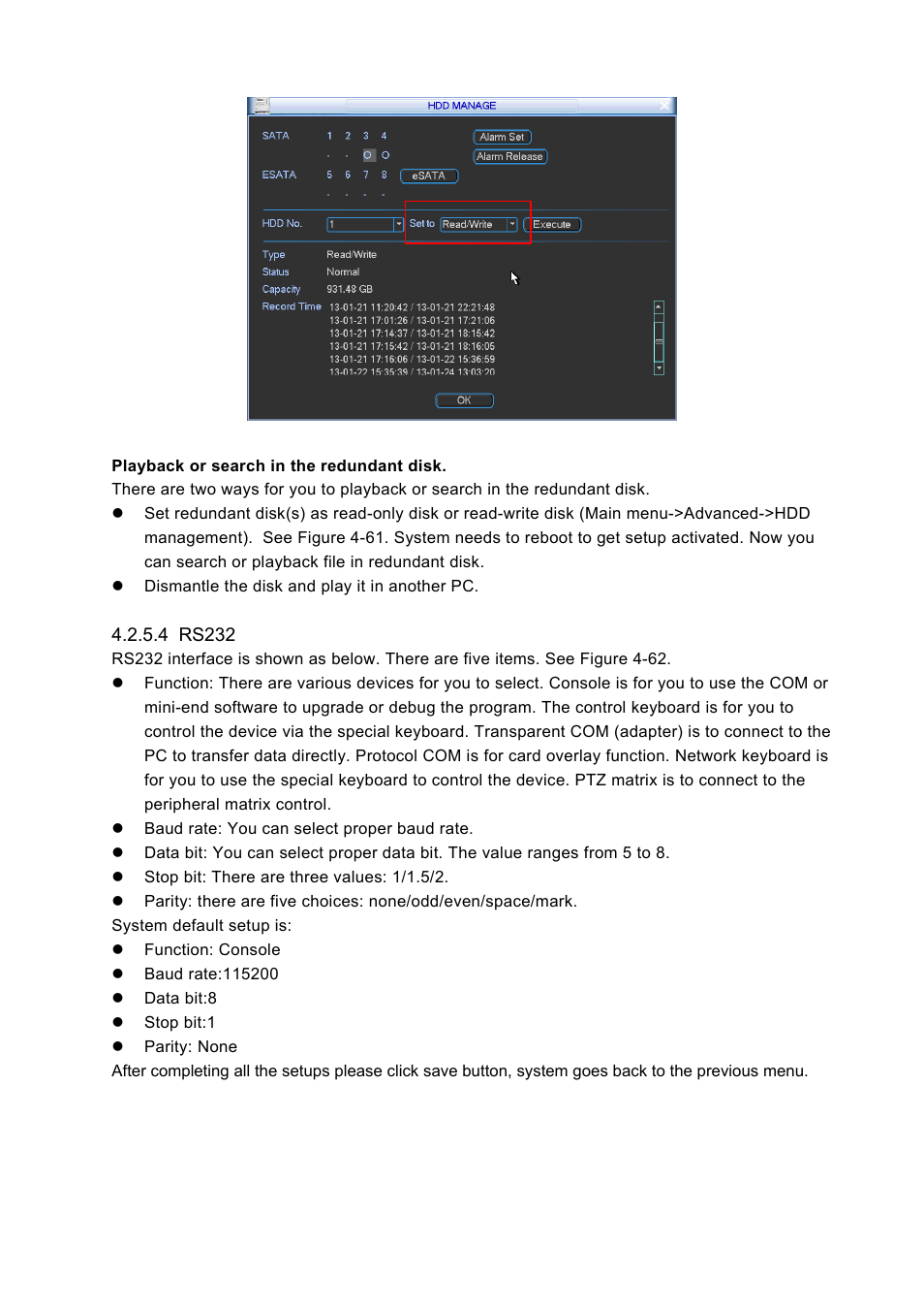 IC Realtime 4 Channel Forensic Network Video Recorder User Manual | Page 65 / 169