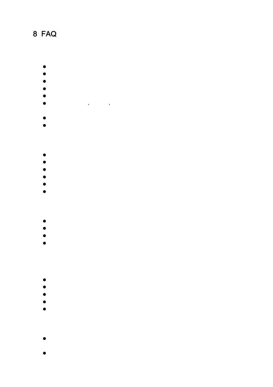 8888 faq faq faq faq | IC Realtime 4 Channel PoE Mobile Network Video Recorder User Manual | Page 151 / 158