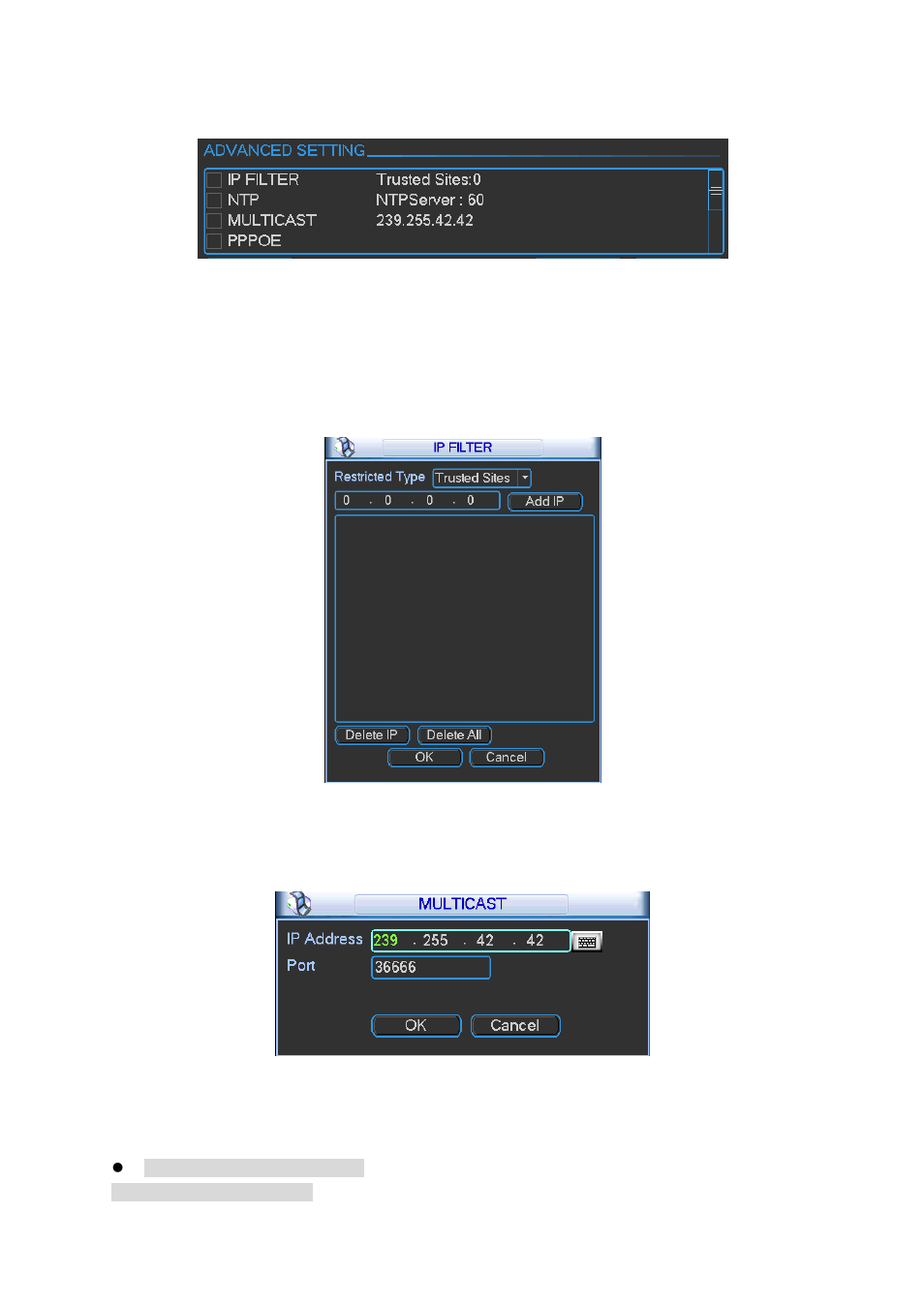IC Realtime 1/2/4 Channel H.264 Network Video Server User Manual | Page 29 / 100